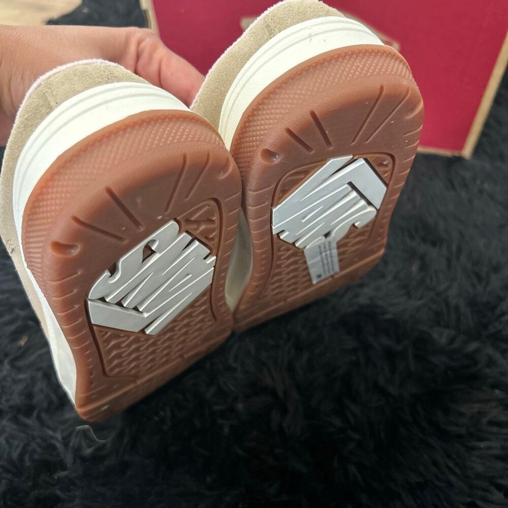 VANS upland suede mules clogs slip on shoes sneakers women’s 8.5 new - Picture 4 of 6